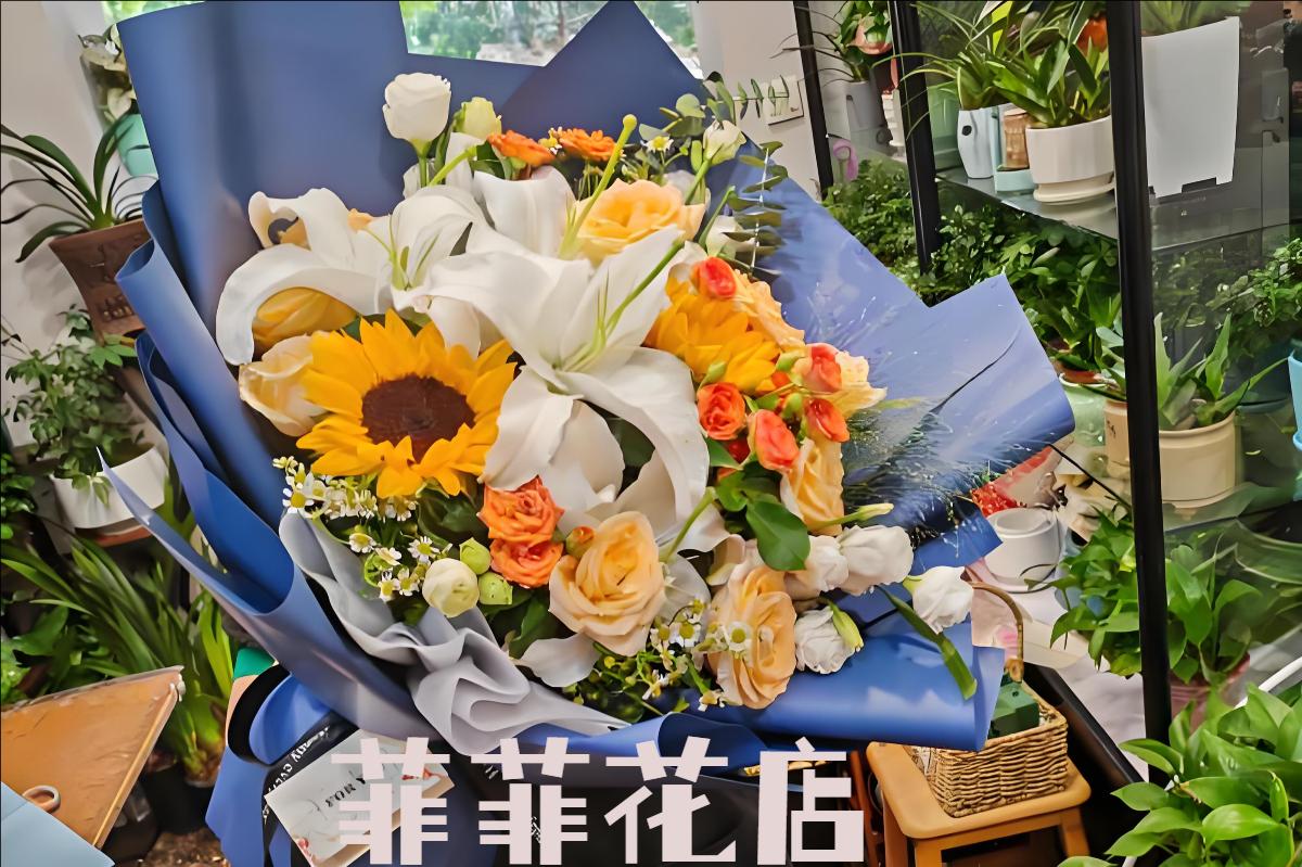 把花送错来,但是客户很高兴